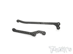 TE-204 Graphite Front/Rear Topdeck - 2/2.5/3mm ( For Schumacher Cat L1 )