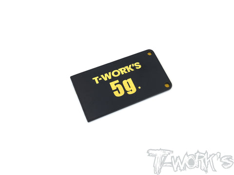 TE-207-A   Adhesive Type 5g Balance Weight  ( For Xray T4'18/19 & Yokomo BD9 )