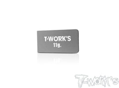 TE-207-D	 Adhesive Type 11g Tungsten Balance Weight  ( For Xray X4 / X4'23 / X4F'24 )