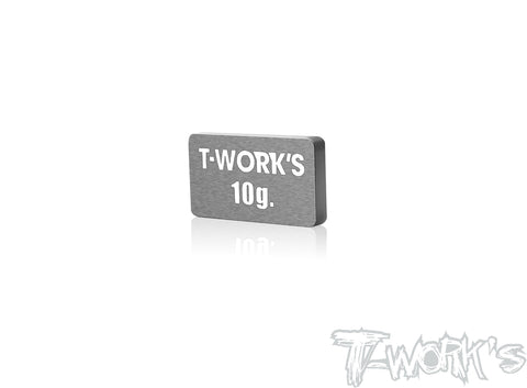 TE-207-G	 Adhesive Type 10g Tungsten Balance Weight    11x19.7x2.5mm