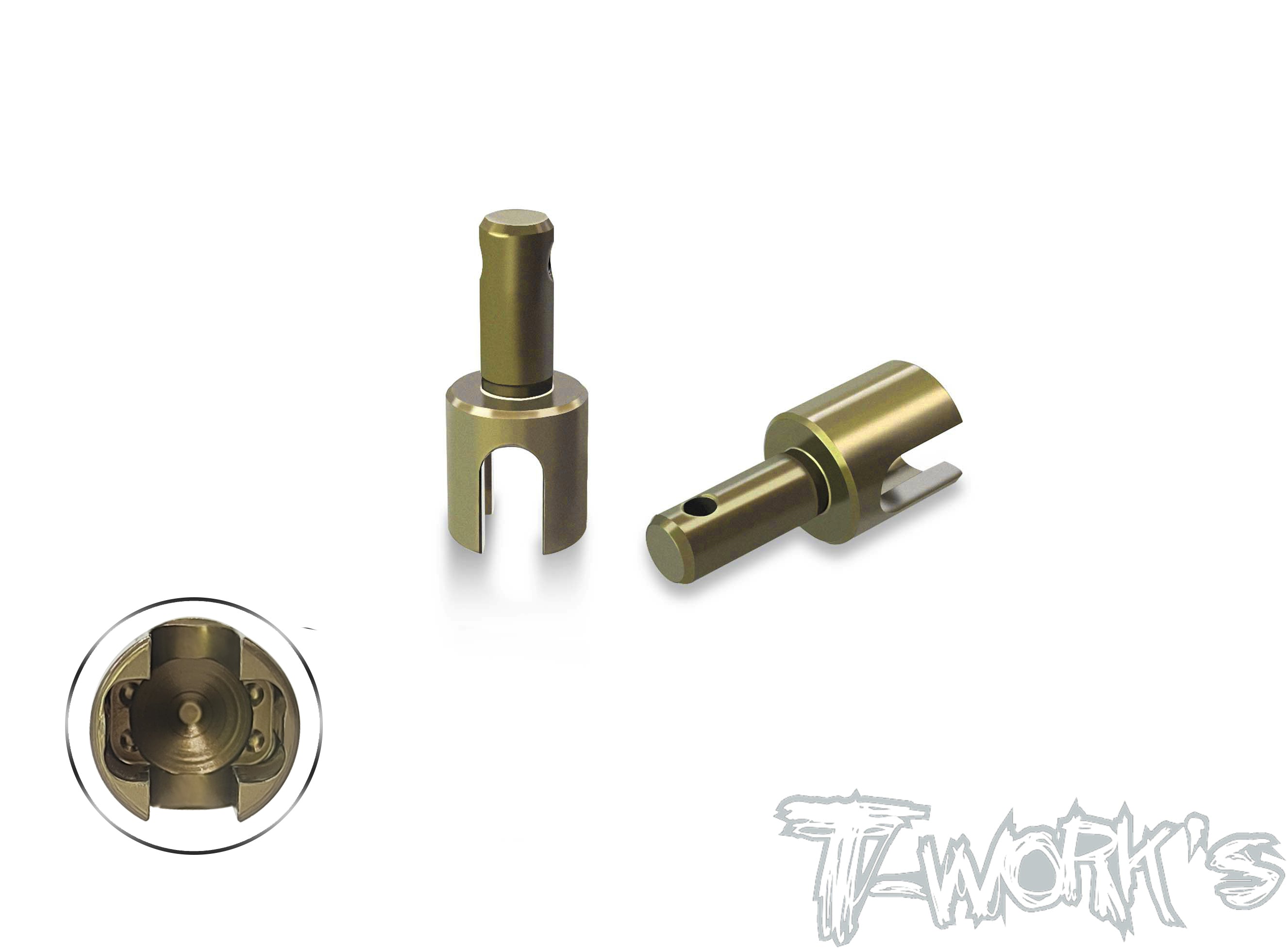 TE-213-X4'23 7075-T6 Hard Coated Alum. Diff Drive Cup ( For