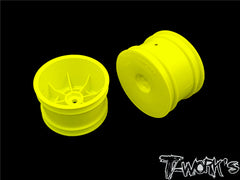 TE-218-C  2.2" 12mm Hex Rear Wheels ( For B6.1/B6.2/B64/B74/YZ2/YZ4/ RB7/ZX7/D418/SRX2/SDX4 )