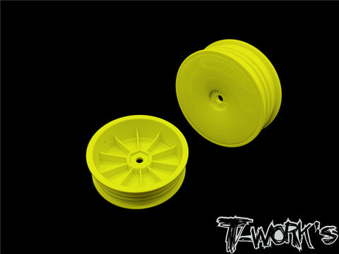 TE-218-D	2.2" 12mm Hex  Narrow Front Wheel ( B6.1/6.2/RB5/RB6/RB7/YZ2/XB2 )