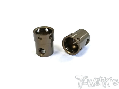 TE-221-B74	7075-T6 Hard Coated Alum. CVA Center Drive Coupler( Team Associated RC10 B74/B74.1) 2pcs.