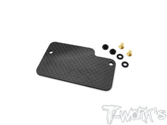 TE-223-TLR Graphite Electronics Mounting Plate ( For TLR 22X-4/TLR 22 Ver.3 )