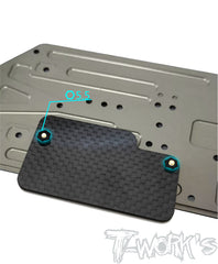 TE-223-TLR Graphite Electronics Mounting Plate ( For TLR 22X-4/TLR 22 Ver.3 )