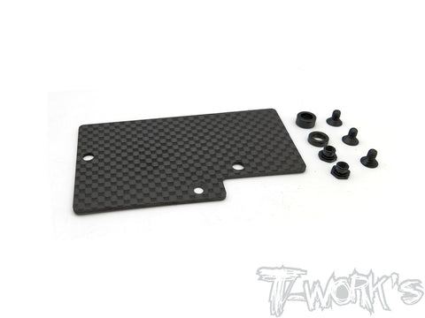 TE-223-XB4'21 Graphite Electronics Mounting Plate ( For Xray XB4'21 )