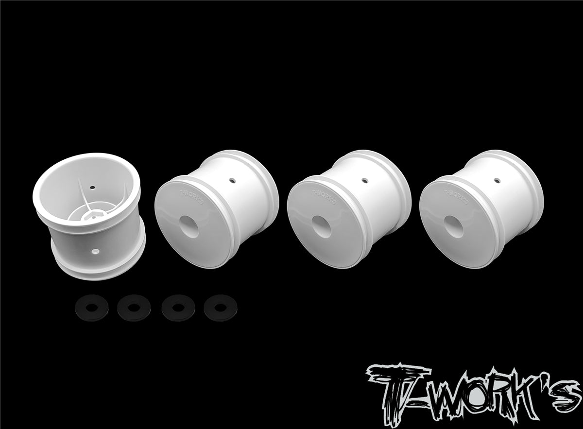 TE-238-B 12mm Truck Wheel White ( TLR 22T 4.0 ) 4/8pcs. – T