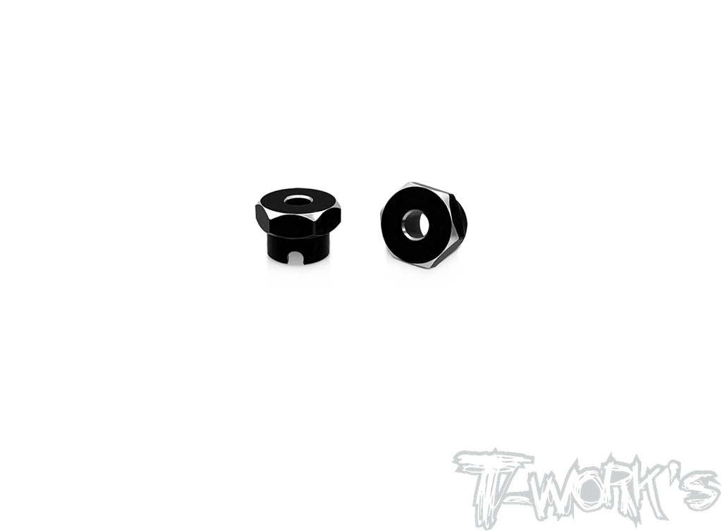 ST Racing Concepts ST3654-12S 12mm Clamp Wheel Hex Adapter For Traxxas 2WD Models - Silver CNC Aluminum