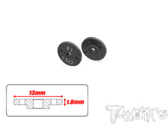TE-242-B   Machined 13mm Shock Piston 1.8mm  ( For Team Associated ) 2pcs.