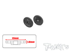 TE-242-B   Machined 13mm Shock Piston 1.8mm  ( For Team Associated ) 2pcs.