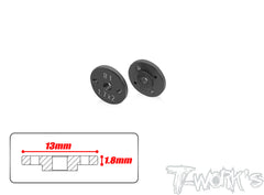 TE-242-B   Machined 13mm Shock Piston 1.8mm  ( For Team Associated ) 2pcs.