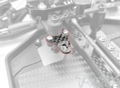 TE-244-D   Graphite Adjustable Steering Bellcrank Input Arm ( For Team Associated RC10 B74.2 )