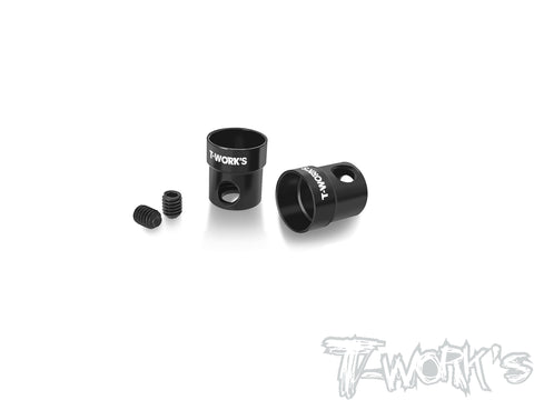 TE-244-G  Alum. Center CVD Cup Cover ( 2pcs. ) Black