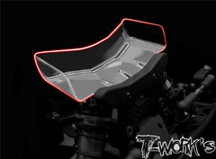TE-245-A	   Lexan 1/10 Front Upper Wing 2pcs.  ( For Team Associated RC10 B6.4/3 ）