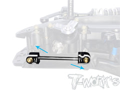 TE-TC01-H1 Alum. Suspension Mount +1 ( For Tamiya TC-01/M07) 2pcs.