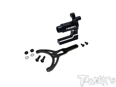TE-TC01-Q   7075-T6 Alum. Motor Plate Mount & Graphite Front Upper Plate ( For Tamiya TC-01 )