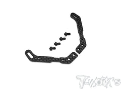 TE-X4-E	  Graphite Rear Body Post Plate ( For Xray X4 )