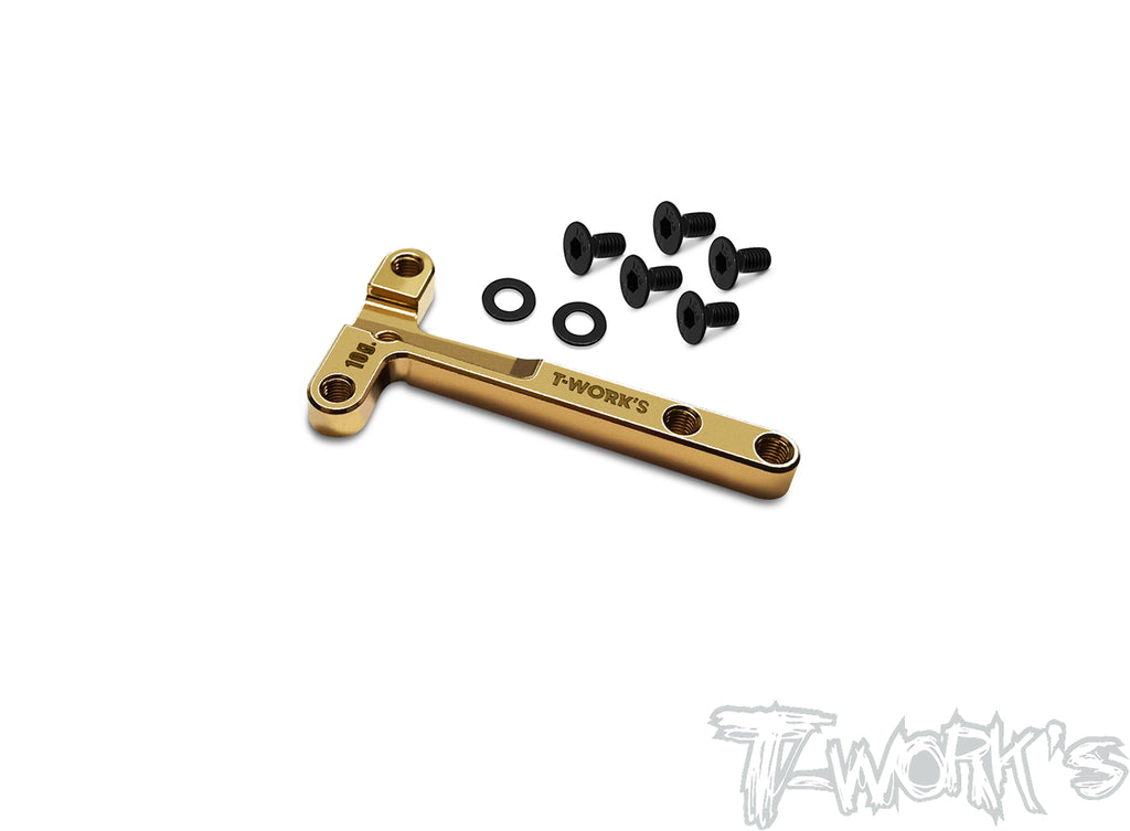TE-X4-F-B   Brass Chassis T-bar ( For Xray X4/ X4'23   )
