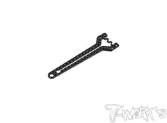 TE-X4-G   Graphite Split Type Front Upper Deck  Ver. 1/2 ( Xray X4 / X4'23 )