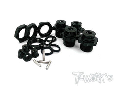 TO-052 Wheel Adapters 17mm Complete kit ( For OFNA SCRT10/ NEXX-10 )