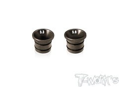 Aluminum Fluent Carburetor  Reducer 5.3mm/5.8mm  ( For OS , Novarossi  ) 1pcs
