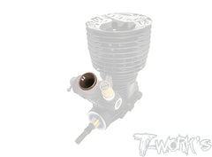 Aluminum Fluent Carburetor  Reducer 5.3mm/5.8mm  ( For OS , Novarossi  ) 1pcs