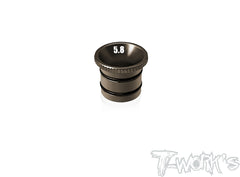 Aluminum Fluent Carburetor  Reducer 5.3mm/5.8mm  ( For OS , Novarossi  ) 1pcs