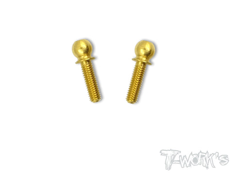 TN-T4 Titanium Nitride 4.9 Ball End ( For Xray T4 ) 2pcs.