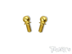 TN-T4 Titanium Nitride 4.9 Ball End ( For Xray T4 ) 2pcs.