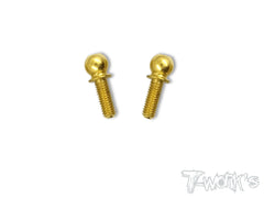 TN-T4 Titanium Nitride 4.9 Ball End ( For Xray T4 ) 2pcs.