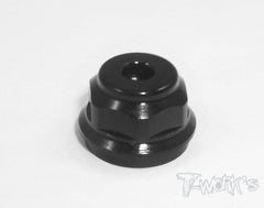 TO-001 Aluminum low body mounting cap,grooved for folding shock boots ( For XrayXB808 ) 4pcs.