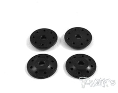 TO-009 Machined 1.3mmX8 Tapered Shock Pistons 16mm( For Team Associated , Kyosho, HN, Jammin, Nanda)