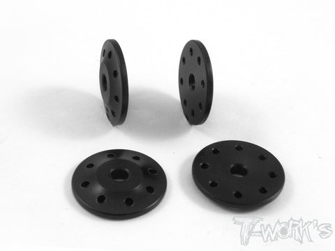 TO-037 Machined 1.5mmX8 Tapered Shock Pistons 17mm( For OFNA Hyper 9 and Agama A8?