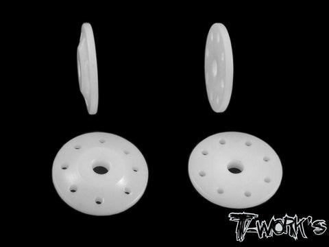 TO-138 Machined 1.2mmX8 Tapered Shock Pistons 16mm( For Team Associated , Kyosho, HN, Jammin, Nanda)