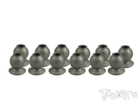 TO-073 Aluminium Light Weight Hard Coated Pivot Ball Set  12pcs.  (For  Team Durango DNX408)
