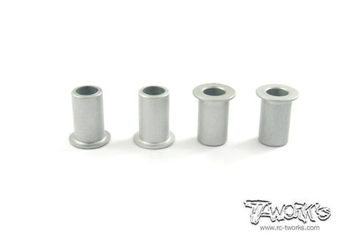 TO-092 Hard Coated Alum. A-Arm Bushing  4pcs. (For Team C/T8 series T8/T8E/T8T/T8TE)