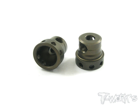 TO-098 Hard Coated Alum. Joint Cups ( For Mugen MBX-6/6T/7/7R )2pcs