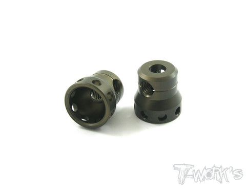 TO-100 Hard Coated Alum. Joint Cups ( For Sworkz S350 BK1)2pcs