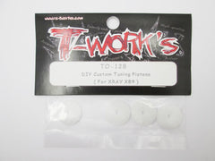 TO-128 DIY Custom Tuning Pistons ( For Xray XB9 ) 4pcs