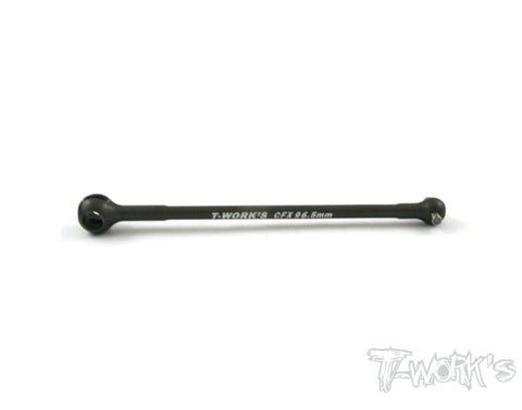 TO-135 7075-T6 Hard Coated CF X-system Drive shaft 96.5mm ( For Sworkz S350 BK1 X-system)