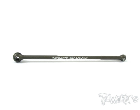 TO-136 7075-T6 Hard Coated CR X-system Drive shaft 125.3mm ( For Sworkz S350 BK1 X-system)