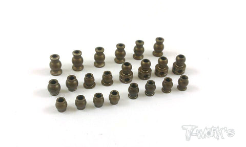 TO-155 7075 Hard Coated Alum. Ball Set ( For Mugen MBX-7/MBX-7R ) 22pcs