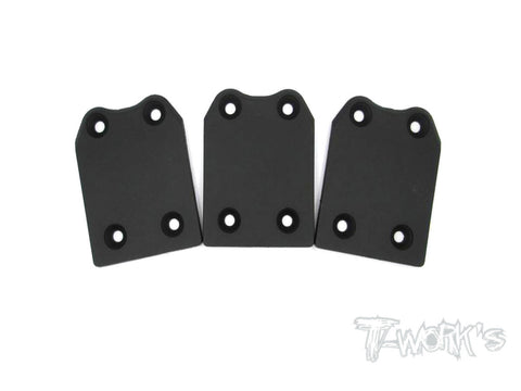 TO-174-X Rear Chassis Skid Protector (Xray XB8, XB9, XB9T) 3pcs