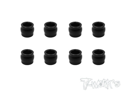 TO-193 POM Shock Cap Bushings ( For TEKNO EB/NB/NT/SCT ) 8pcs.