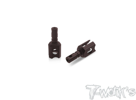TO-196-T  Spring Steel Center Diff. Joint ( For TEKNO NB48 ) 2pcs.