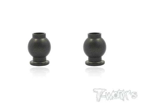 TO-199-E  7075 Hard Coated Alum.6.8mm Steering Pivot Ball  ( For Xray XB9,XB8,XB8'16,XB8E'16,GTX'17/ XB8'19 ) 2pcs.
