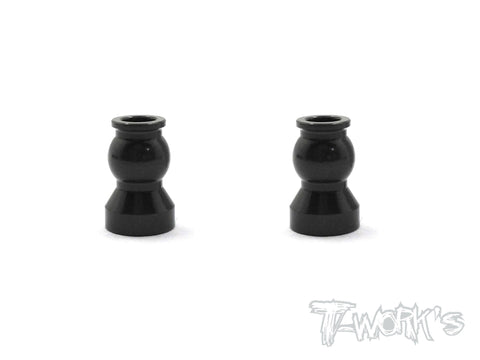TO-200-E  7075-T6 Hard Coated Alum. 5.8mm Servo Link Pivot Ball ( For Team Associated RC8 B3 ) 2pcs.