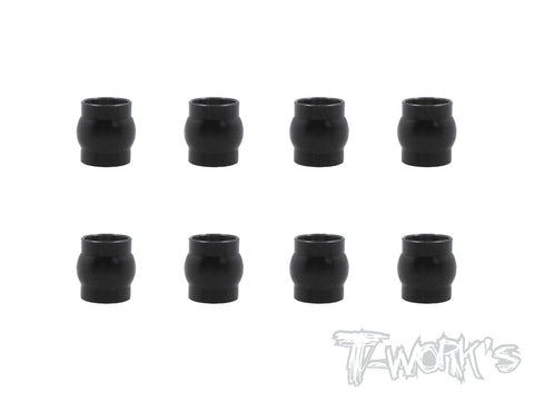 TO-202-B6 POM Shock Cap Bushings ( For Team Associated B5M/B6/B6D  ) 8pcs.