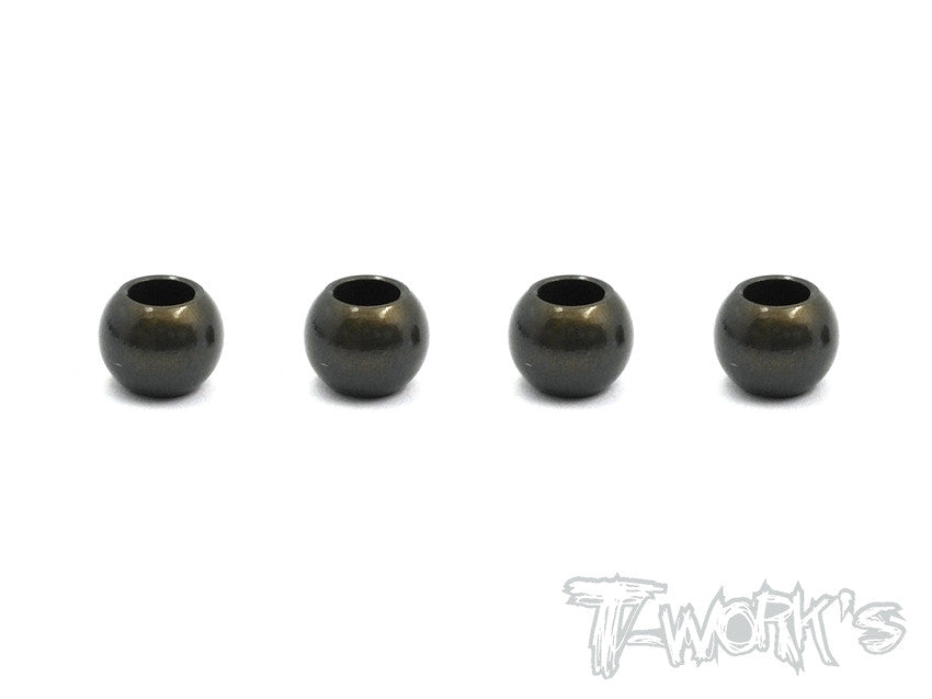 TO-206 7075-T6 Hard Coated Alum.5.8mm Pivot Ball  ( For Kyosho RB6/RZ6/ZX6 ) 4pcs.